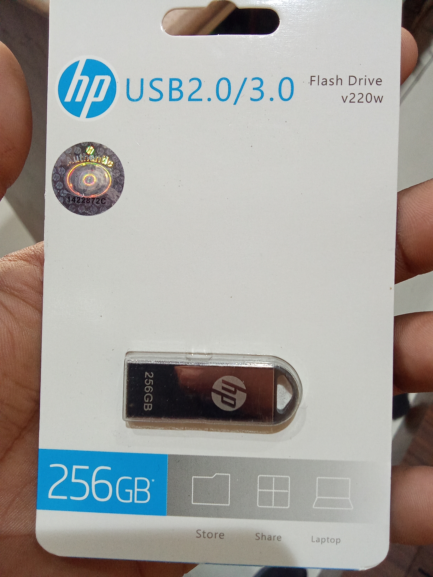 Pen drive 256 gb hp 