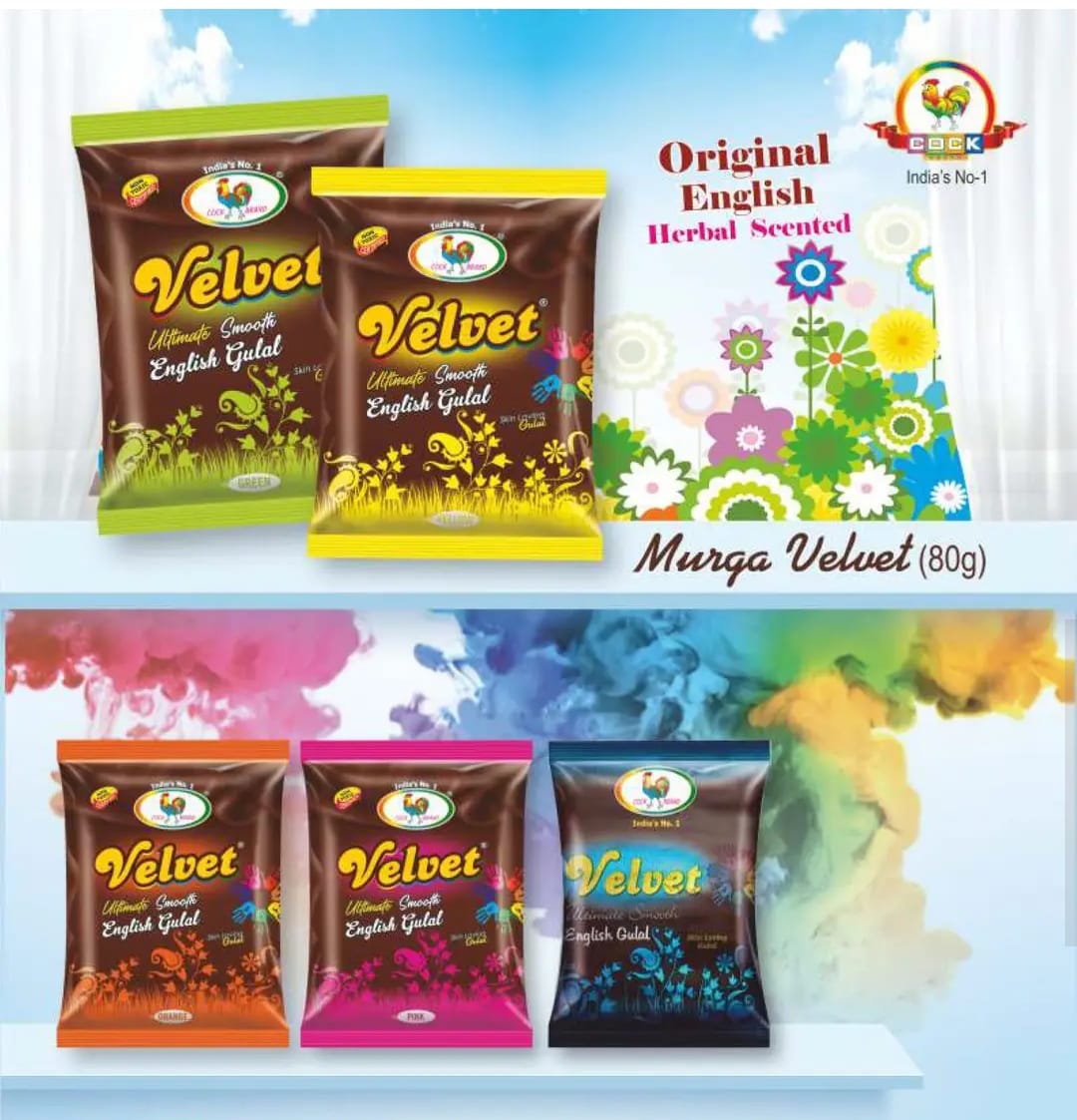 Cock Velvet Gulal 80g 