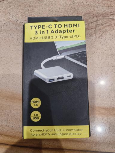 Type C to HDMI 3IN1 in 