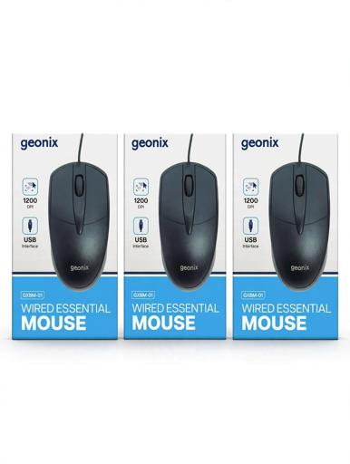 Geonix wired essential mouse in Muzaffarnagar